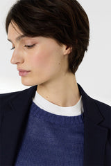 LAURANNA LINEN ROUND NECK SWEATER