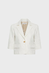 TRACY SHORT JACQUARD SUIT JACKET