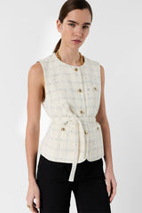 TILLIE TWEED SUIT WAISTCOAT