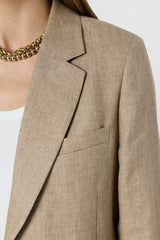 TALIYA LINEN SUIT JACKET