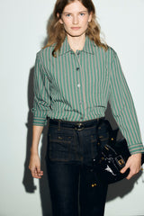 LIANA STRIPED SHORT SHIRT