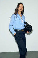 LUMA BLUE POPLIN SHIRT