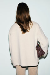 ALAY WOOL ALPACA SHORT COAT