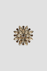 COROLE BEIGE BROOCH