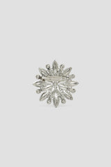 COROLE GREY BROOCH