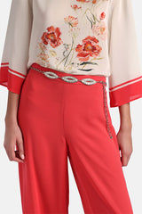 DOCLEA SILVER JEWELLED BELT