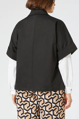 DOMEZ STRETCH GABARDINE BLAZER JACKET