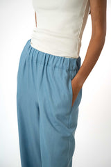 VADIM-L INDIGO LYOCEL TROUSERS