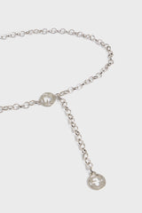 VERONICA SILVER CHAIN BELT