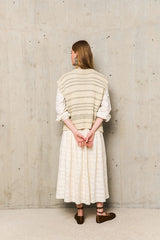 HELGA SLEEVELESS CARDIGAN