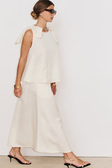 GALA ECRU LONG SKIRT