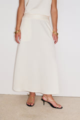 GALA ECRU LONG SKIRT