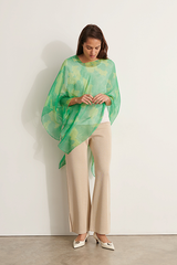 EBLOUISSANTE GREEN SCARF