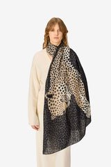 FELIS GREY WOOL SCARF