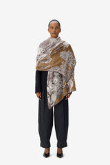 PIRANESI WOOL SILK SCARF