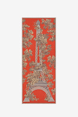 1889 TERRACOTTA WOOL SCARF