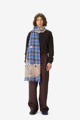 PANTEO 3D COTTON, WOOL AND ACRYLIC SCARF