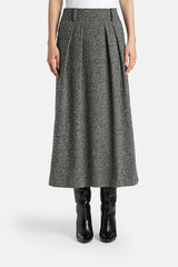 FALAR MÉLANGE TWEED SKIRT