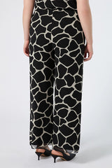 FARO PRINTED GEORGETTE TROUSERS