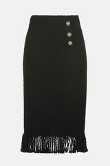 FIOCINA BOUCLÉ MIDI SKIRT