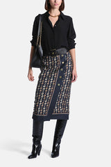 FOLIGNO PRINTED MAXI SKIRT