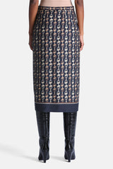 FOLIGNO PRINTED MAXI SKIRT