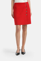 FRUMENTO WRAP MINI SKIRT