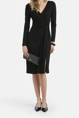 GALASSIE WRAP DRESS