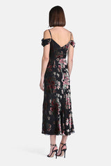 GENEROSITA ELEGANT JACQUARD GOWN