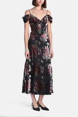 GENEROSITA ELEGANT JACQUARD GOWN