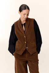 VUELA HAVANA CORDUROY VEST