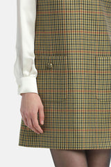 GIORNI PRINCE OF WALES MINI DRESS