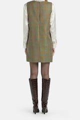 GIORNI PRINCE OF WALES MINI DRESS