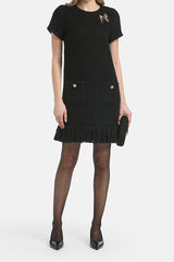 GUSTOSO BON TON MINIDRESS