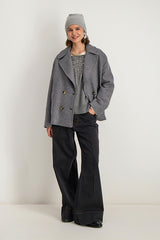 NATALIA SHORT WOOL COAT
