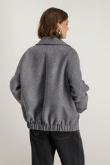 NATALIA SHORT WOOL COAT