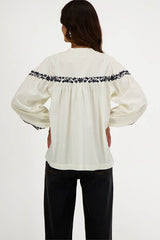 KIRA LONG SLEEVE EMBROIDERED TUNIC