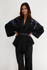 FESTIE EMBROIDERED KIMONO