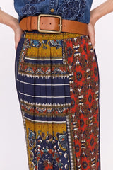 POLA PLEATED MAXI SKIRT