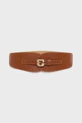 OLYMPE SIGNATURE LEATHER BELT