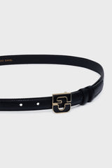 LE LAUREN EMAIL SIGNATURE LEATHER BELT