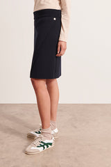 ILOMENE1927 MERINO WOOL KNEE LENGTH SKIRT
