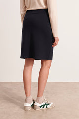 ILOMENE1927 MERINO WOOL KNEE LENGTH SKIRT