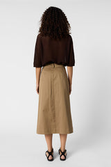 JASMINA COTTON MIDI SKIRT