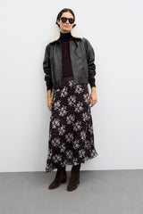 TESSY PRINTED MUSLIN SKIRT