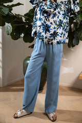 VADIM-L INDIGO LYOCEL TROUSERS