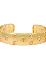 VENUS PEACH CABOCHON BANGLE