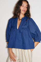 OCTAVIE INDIGO TUNIC