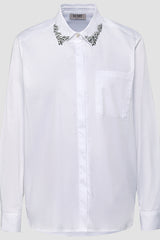 CLASSIC WHITE LONG SLEEVE BUTTON UP SHIRT