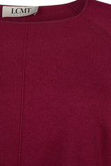 RED LONG SLEEVE SWEATER